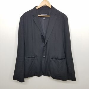 John Varvatos Italy Wool Blend Longsleeve Sports Coat Blazer Jacket Size 54